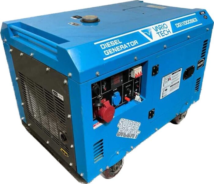10 kVA generátor bérlés